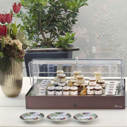 Porta Burro E Marmellata Refrigerato con Base Bassa, buffet Caleido - By Pintinox
