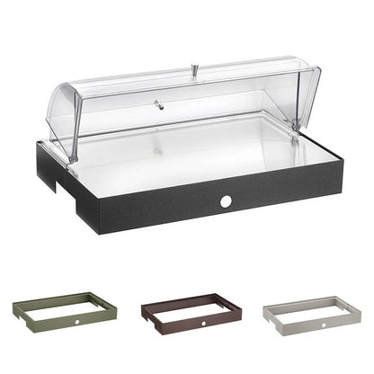 Piastra Acciaio Inox Refrigerata con Base Bassa, buffet Caleido - By Pintinox
