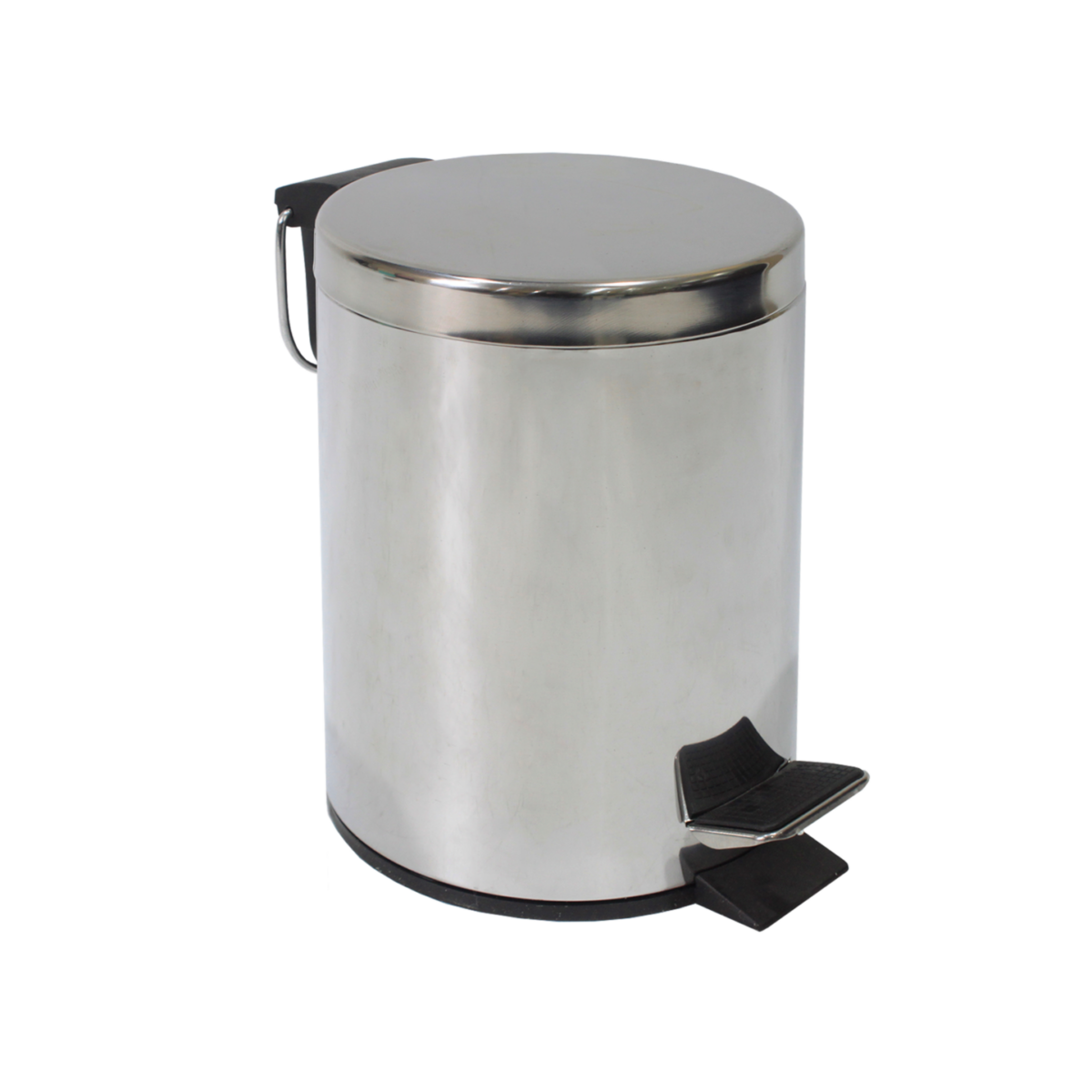 Cestino a pedale in acciaio inox 3 litri