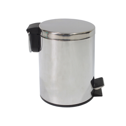 Cestino a pedale in acciaio inox 3 litri