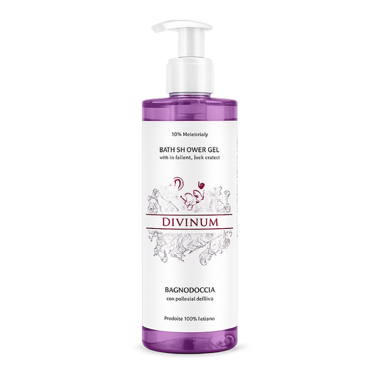 Dispenser ricaricabile Gel Doccia, 300 ml - Divinum