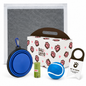 Kit d'Accueil Chien avec Tapis Absorbant au Charbon Actif 
