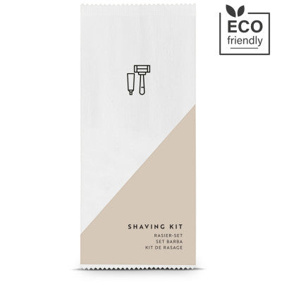 Kit rasage avec manche en paille de blé - Écologique