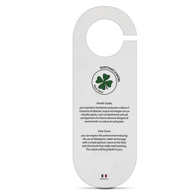 Cartellino Ecologia da appendere