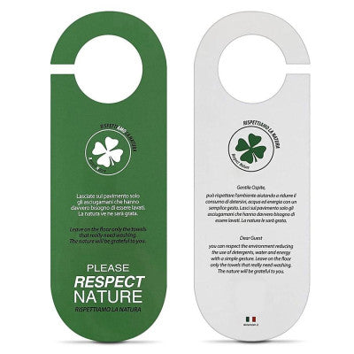 Cartellino Ecologia da appendere