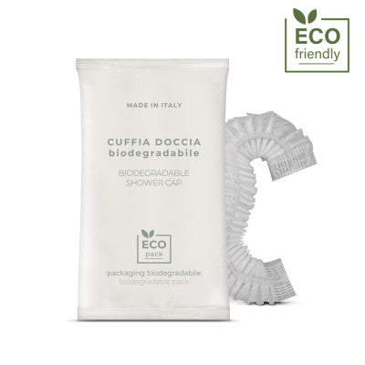 Bonnet de douche biodégradable sans plastique - Poudre de pierre