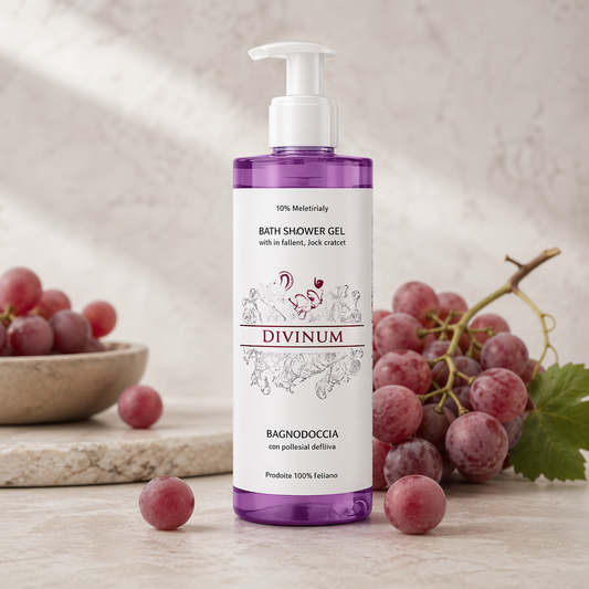 Dispenser ricaricabile Gel Doccia, 300 ml - Divinum
