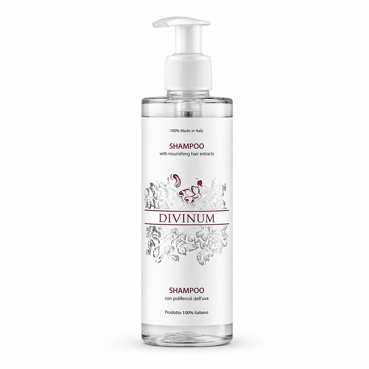 Dispenser ricaricabile Shampoo, 300 ml - Divinum