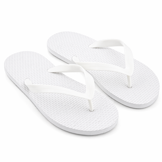 Ciabattine Infradito Bianche gomma - Donna -