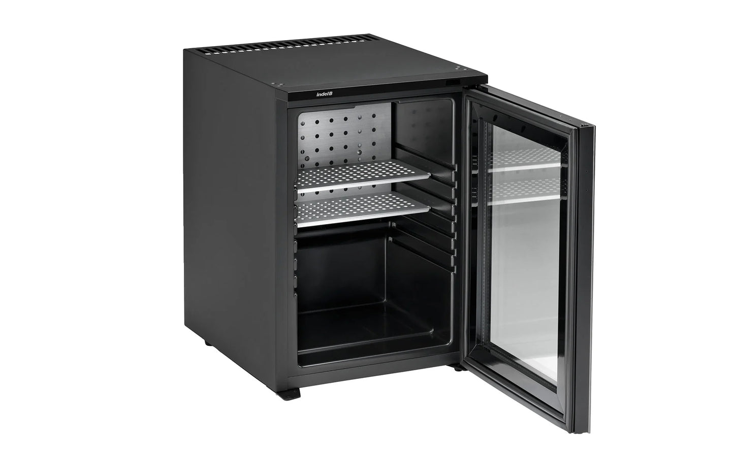 Minibar à compresseur Ecosmart K40 avec porte en verre foncé - Indel B