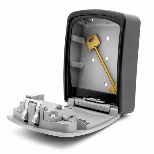 Key Box Large di Sicurezza per Chiavi Extra Lunghe con Combinazione a 4 Cifre