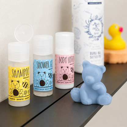 Saponetta Orsetto Bimbi 26 g – Delicata con Riso e Malva