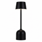 Lampe de table sans fil LED avec réglage tactile couleur noir