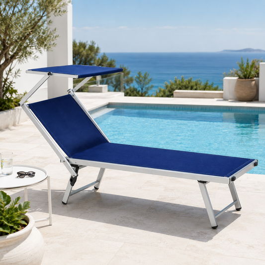 Lettino Prendisole FREAK Blu