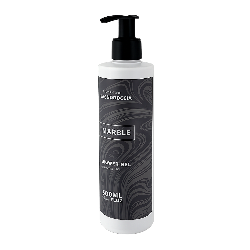 Dispenser ricaricabile Bagnodoccia, 300 ml - Marble Eco- Friendly