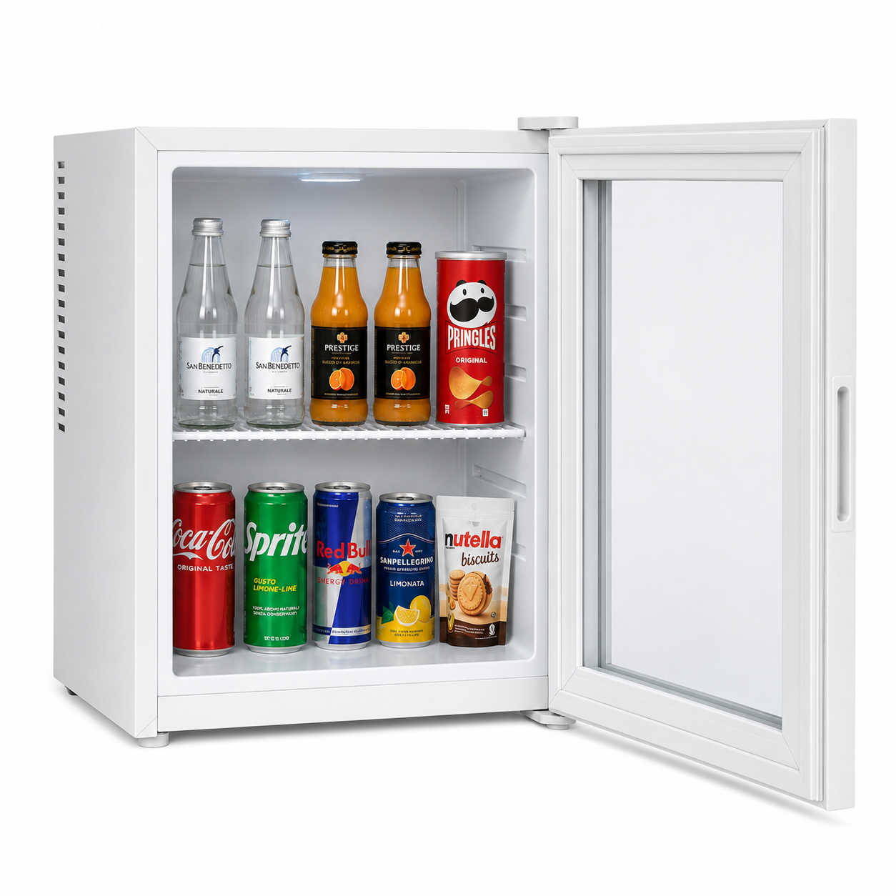 Minibar 40L  Porta Vetro Bianco - Silenzioso