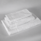 Telo doccia 100x150 cm Piquet Border Linea Prestige - 480 gr