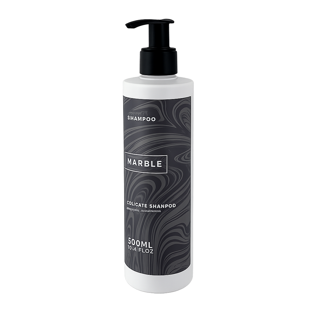 Dispenser ricaricabile Shampoo, 300 ml - Marble Eco- Friendly