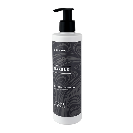 Dispenser ricaricabile Shampoo, 300 ml - Marble Eco- Friendly