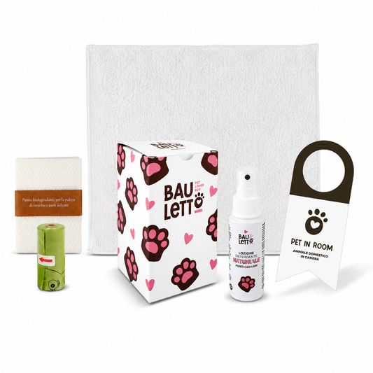 Kit Cortesia Pet Friendly VIP per Cani