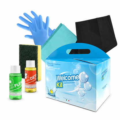 Kit Benvenuto Pulizia All-Inclusive per B&B, Case Vacanza e Camping